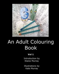 An Adult Colouring Book cover